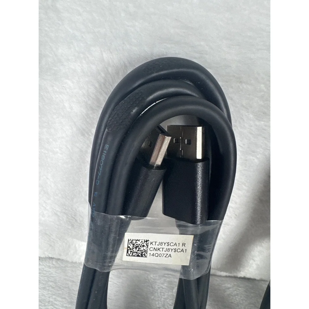 Dell DisplayPort to DisplayPort Cable Unisex 6ft Black Like New KTJ8Y 2-Pack